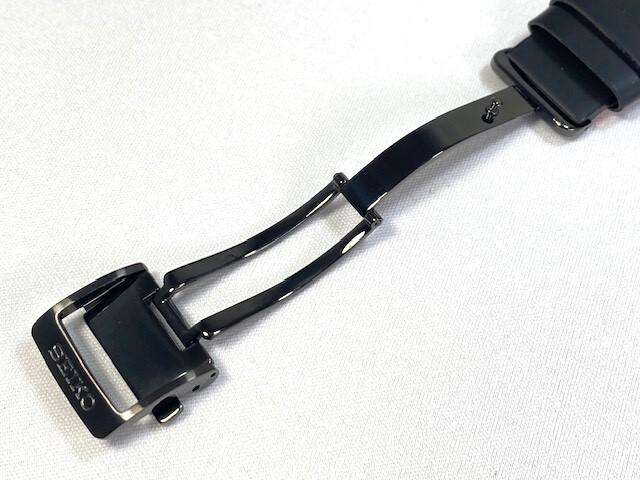 L09N011M0 SEIKO Spirit 20mm Leather Strap with Bizarre Adventure Narancia for Shipped via Nekoposu small parcel Buckle, Black, JoJo's Ghirga