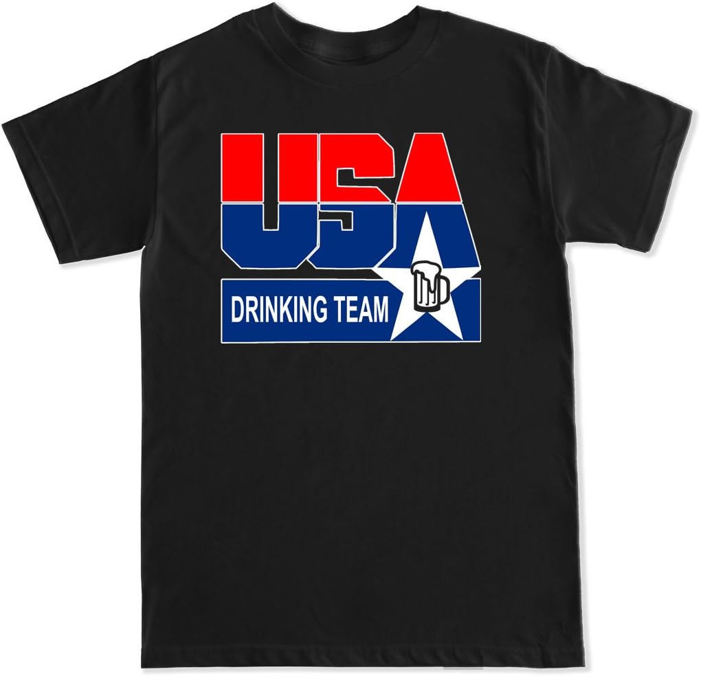 FTD Apparel Men s USA Drinking Team T Shirt S