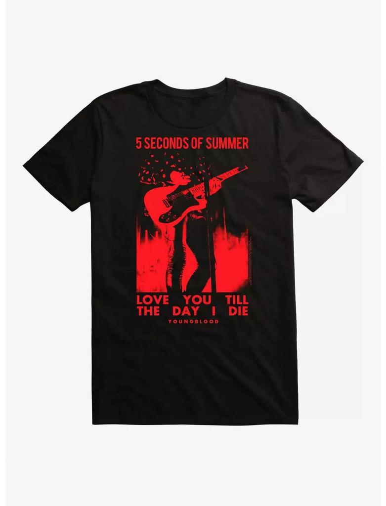 5 Seconds Of Summer Everyones A Star T-Shirt Unisex Oversized Rundhals Kurzarm Shirt Bequeme Sommer Outdoor Tops T-Shirts