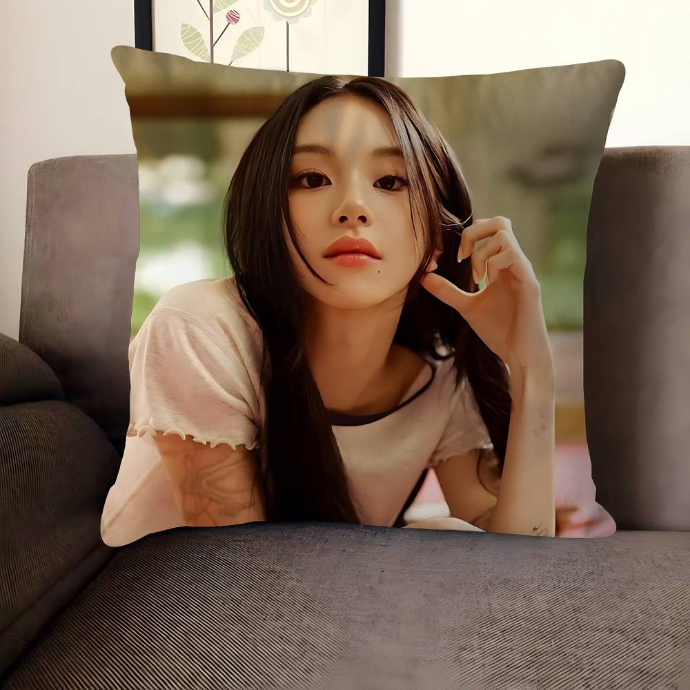 

Singer S-Son-Chae-Young Pillow Gift Home Office Decoration Pillow Bedroom Sofa Car Cushion CoverPillow Case 12x12Inch