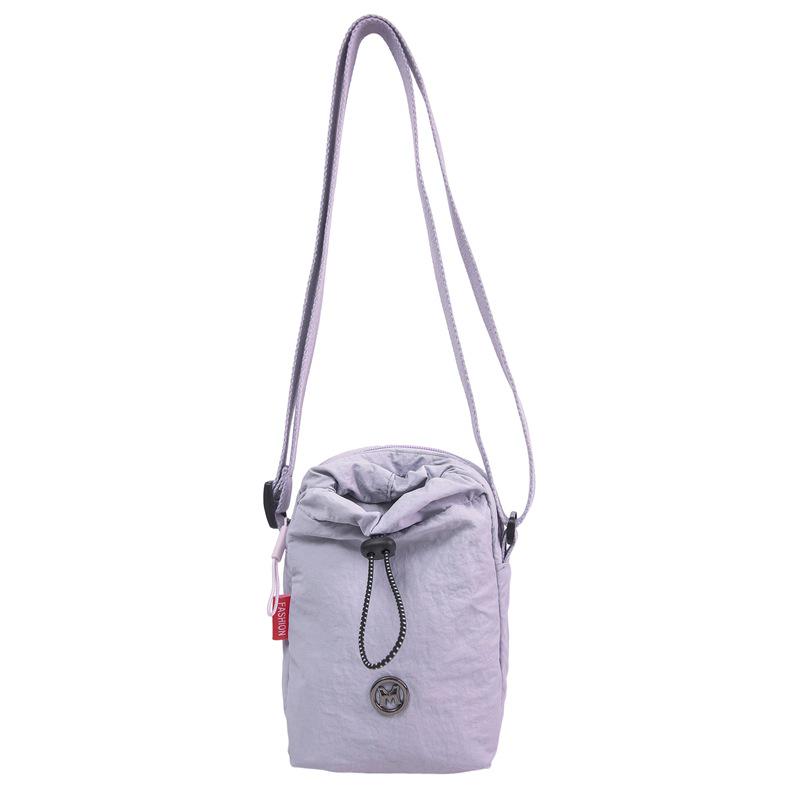 

Versatile Nylon Crossbody Bag for Sports, Phones & Water Bottles - Unisex, Casual & Fitness Friendly фіолетовий