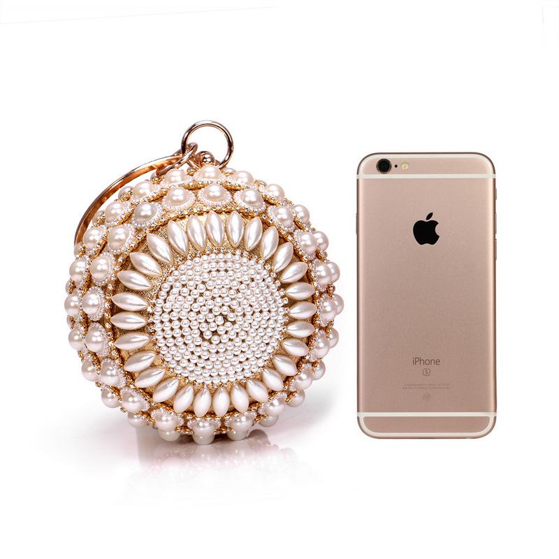 Evening Banquet Banquet Clutch Bag Evening Wear Metal Bag Female Bag