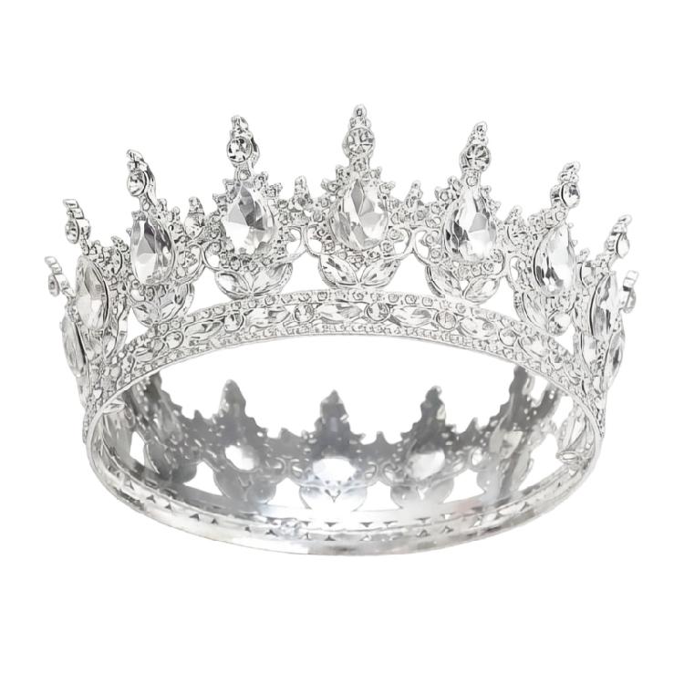 

Acrylic Birthday Cake Decoration For Women Girls Parties And Celebration Gold/Silver Princess Cake Toppers Ornament серебряный