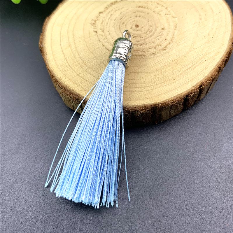6CM Metal Cap Tassel Pendant for DIY Jewelry, Bag, Earrings & Clothing Accessories