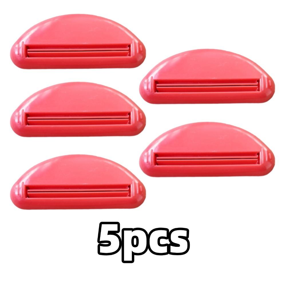 1/5/10pcs Toothpaste Squeezer Manual Toothpaste Dispenser Cream Tube Squeezer Bathroom Squeeze Paste Extruding Squeezing Clip