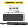 VEVOR Tripod Projector Screen with Stand 100inch 16:9 4K HD Projection Screen Stand Wrinkle-Free Height Adjustable Portable Screen for Projector