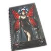 Les Trésors De Lily [J5596] - 'Fairy Dreams' Black Red Spiral Notebook
