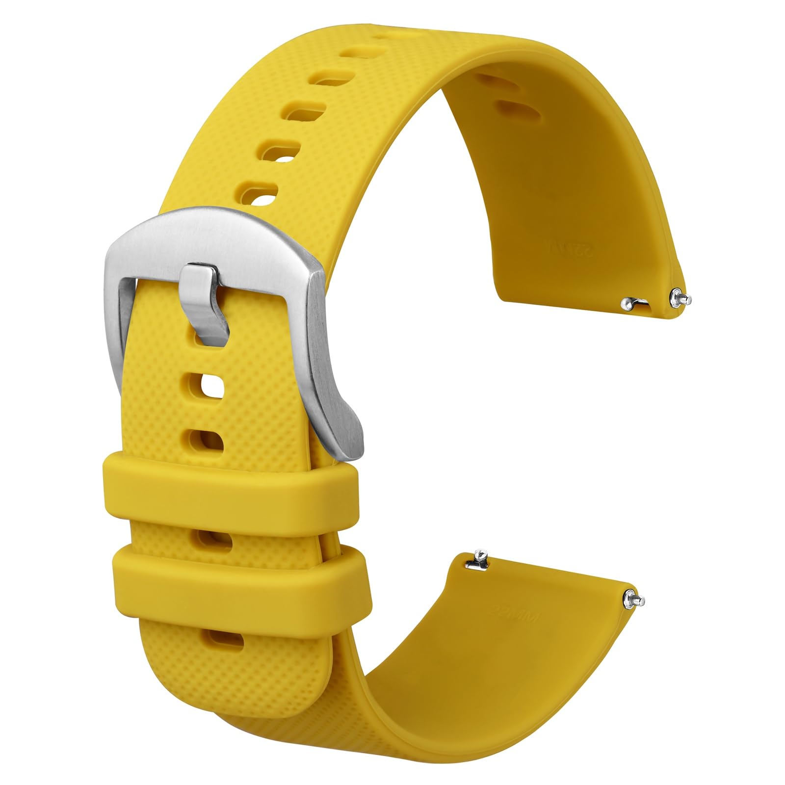 

[Anbeer] Watch Band 16mm 18mm 19mm 20mm 21mm 22mm 24mm Quick Release Rubber Strap 24 mm