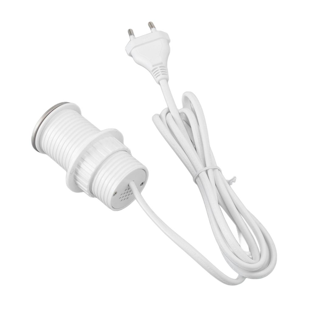 USB Desk Power Grommet 5V/2A Concealed 2 USB Power Ports Power Grommet with Rotating Dust Cover for