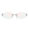 Y2K Style Frameless Sunglasses UV Protection Decorative Sun Glasses Punk Eyeglasses  Female