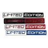 3D Aluminium SCHWARZE EDITION Emblem LIMITIERTE EDITION Abzeichen Autoaufkleber Aufkleber Für Motorrad Auto Auto Innen- und Außenaufkleber