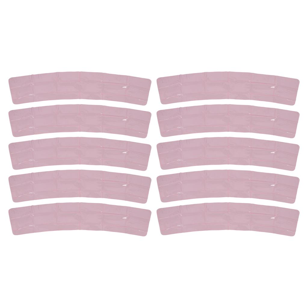 10 Stück PVC Schlankheitsgürtel Elastisch Wiederverwendbar Gewichtsverlust Fettverbrennung Sauna Schlankheitsgürtel Taille