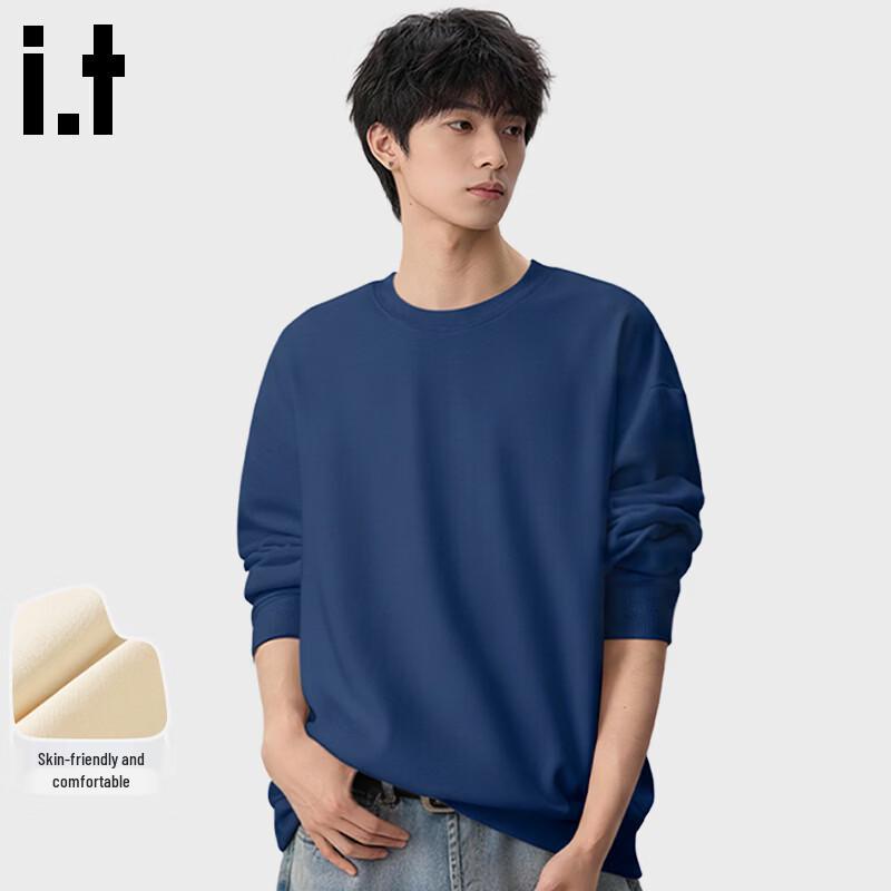 Fingercroxx Men's Casual Terry Crewneck Sweatshirt