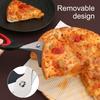 Nożyczki do pizzy, Nieprzywierające nożyczki do pizzy z solidną podstawą, Stal nierdzewna spożywcza nóż do pizzy, Wielofunkcyjny krajalnica do żywności i łopatka do pizzy