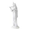 10Inch Krishna Statue Hindu God of Love Resins Sculpture Figurine Ornament for Home Temple Altar Desk Book Shelf Decors
