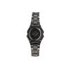 CASIO Custom Collection Quartz Movement Stainless Steel Strap Watch Unisex Black Dial A158WA-1(Watch1100--)