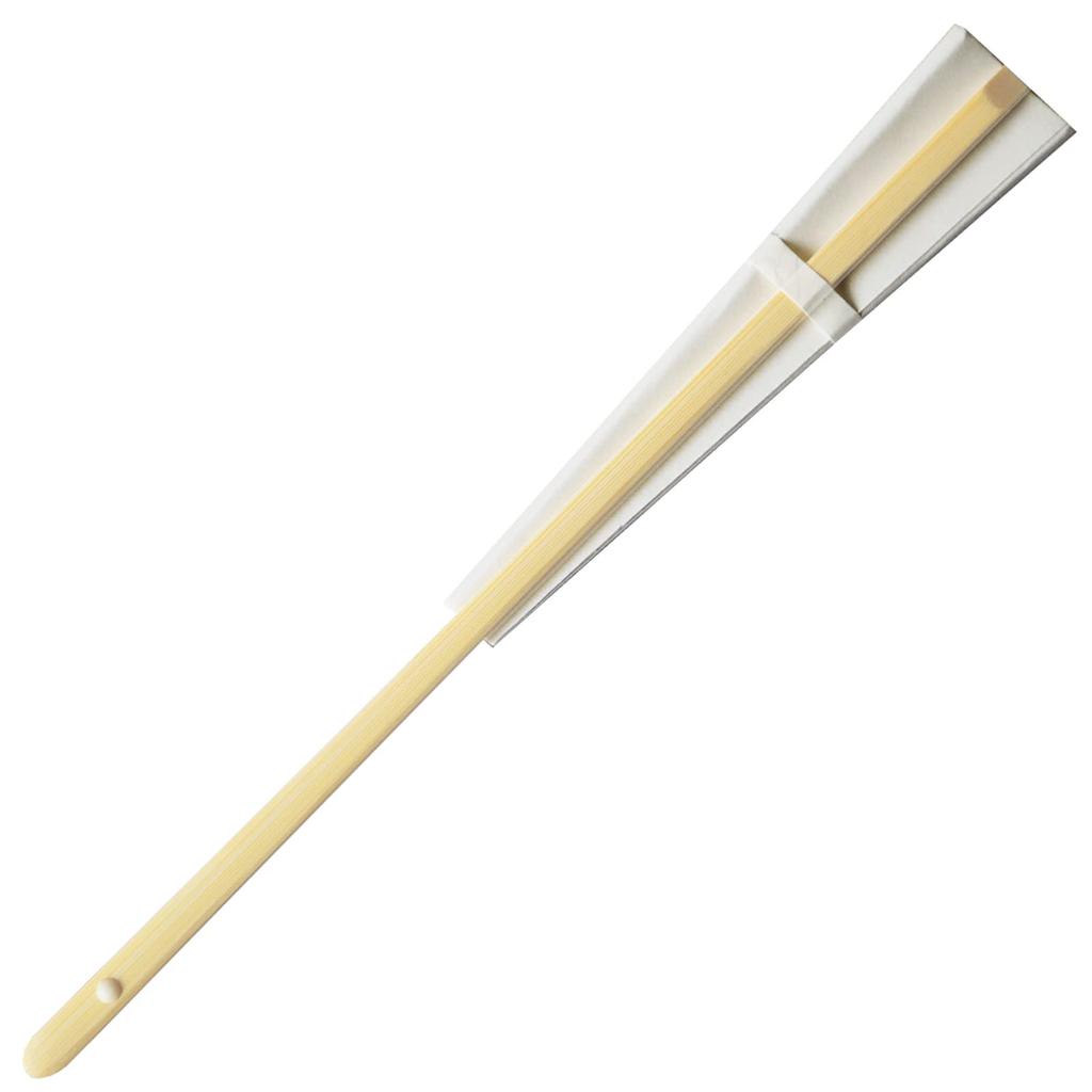 White Formal Ceremonial Washi Bamboo Ribs Day Gift [GIORSEN] Fan, Plain, Wear, Occasions, Paper, (11 Ribs), Men's, Father's