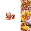 Dachshund Hamburger Plush Keyring For Collectors And Anime Fans