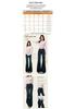 Plus Size Women's Micro-Flare Jeans - Autumn/Winter Retro Wide-Leg Casual Pants