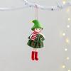 WTEMPO Christmas Pendant Cute Christmas Tree Ornaments Holiday Decor for Xmas New Year Party & Home Decoration Dollhouse Christmas Decorations