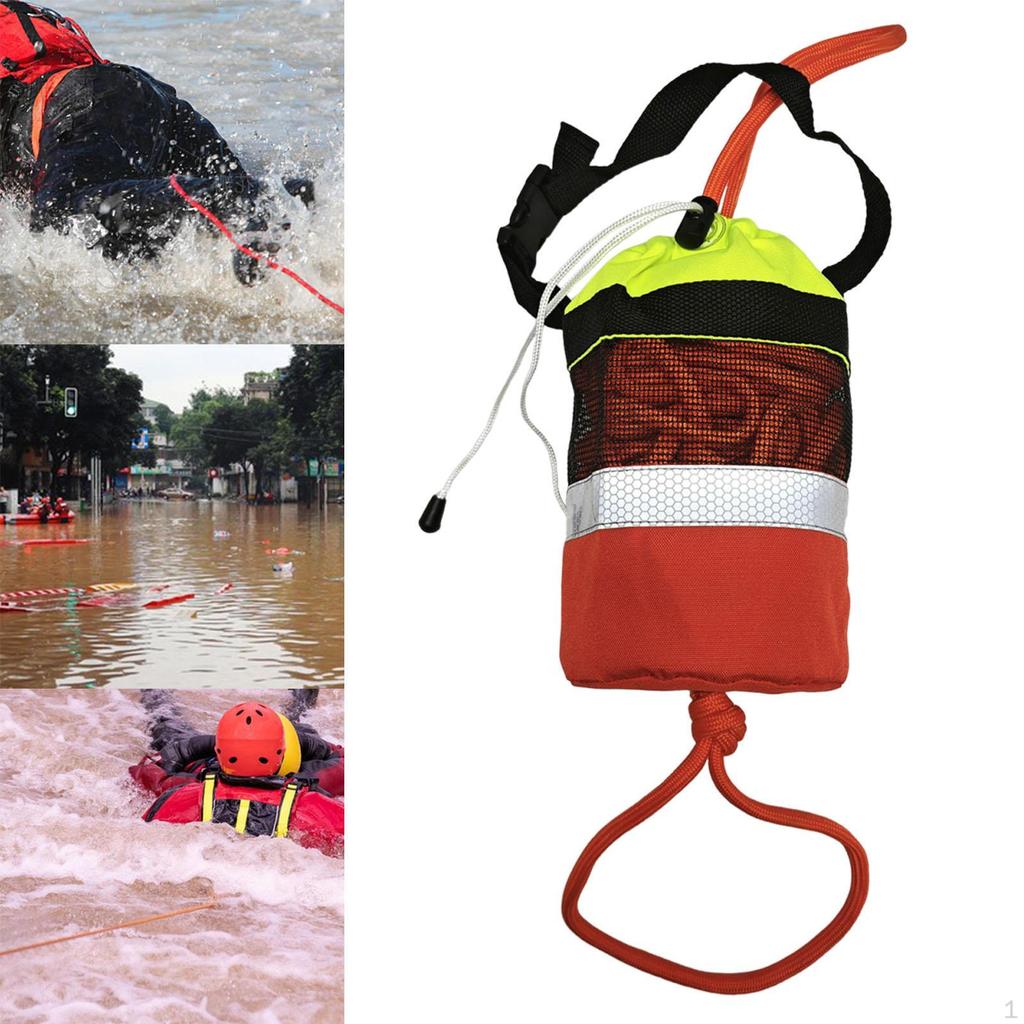 Floating Throw Bag for Life Rope, Accessory Made of Polypropylene And Oxford Cloth Covering.