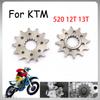 Motorcycle 12T 13T Front Sprocket Chain Gear For KTM SX EXC SXF XCF EXCF XCW SMR For HUSQVARNA FC FE FX 07-19 Small Chainring