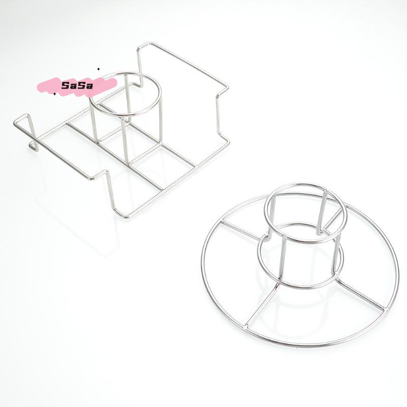 Non-Stick Chicken Roaster Rack Food Grade Stainless Steel Vertical Chicken Holder for Barbecue Cooking Kitchen Accessory