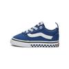 Abrasion Resistant Low Top Toddler Shoes Blue White Infant And Toddler VN0A3QU1BLU