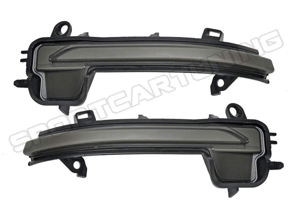 LED Flowing Door Mirror Sequential Dynamic Turn Signal Smoke Version 2 Series F45 F46 X1 Series F48 Vehicle Inspection OK