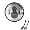 Harley 7" 4-LED 60W Motorcycle Headlight for Road Glide, CVO Street Glide, Road King