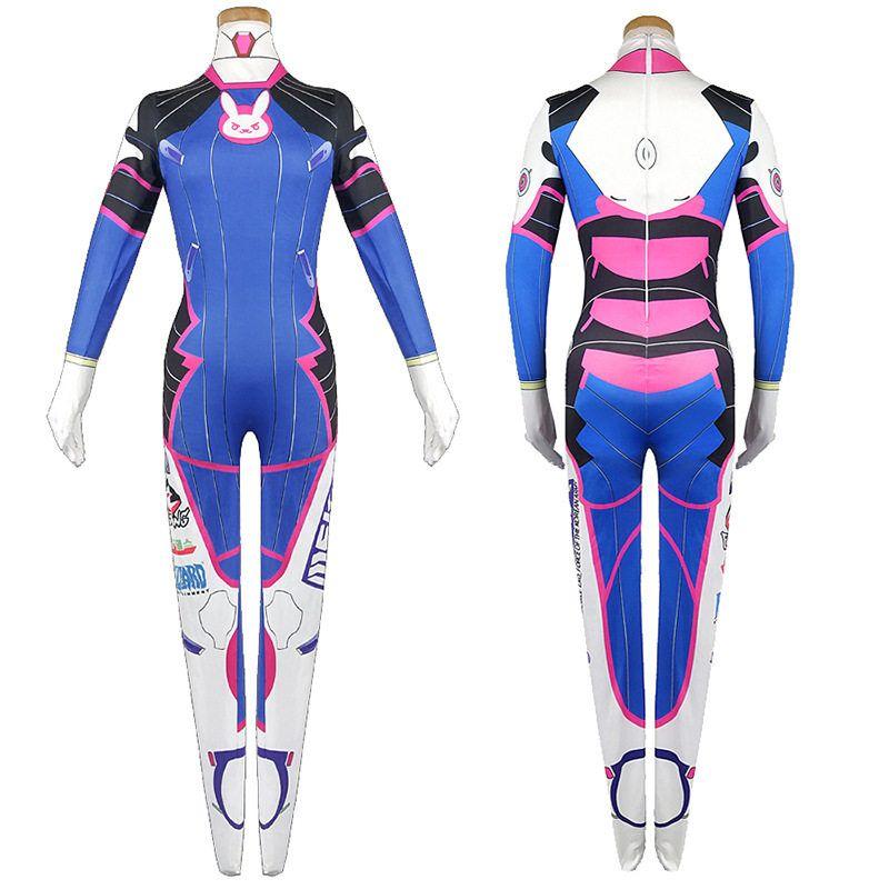 Star Alliance Overwatch Cosplay Game Mecha Pilot One-Piece Cosplay Costume