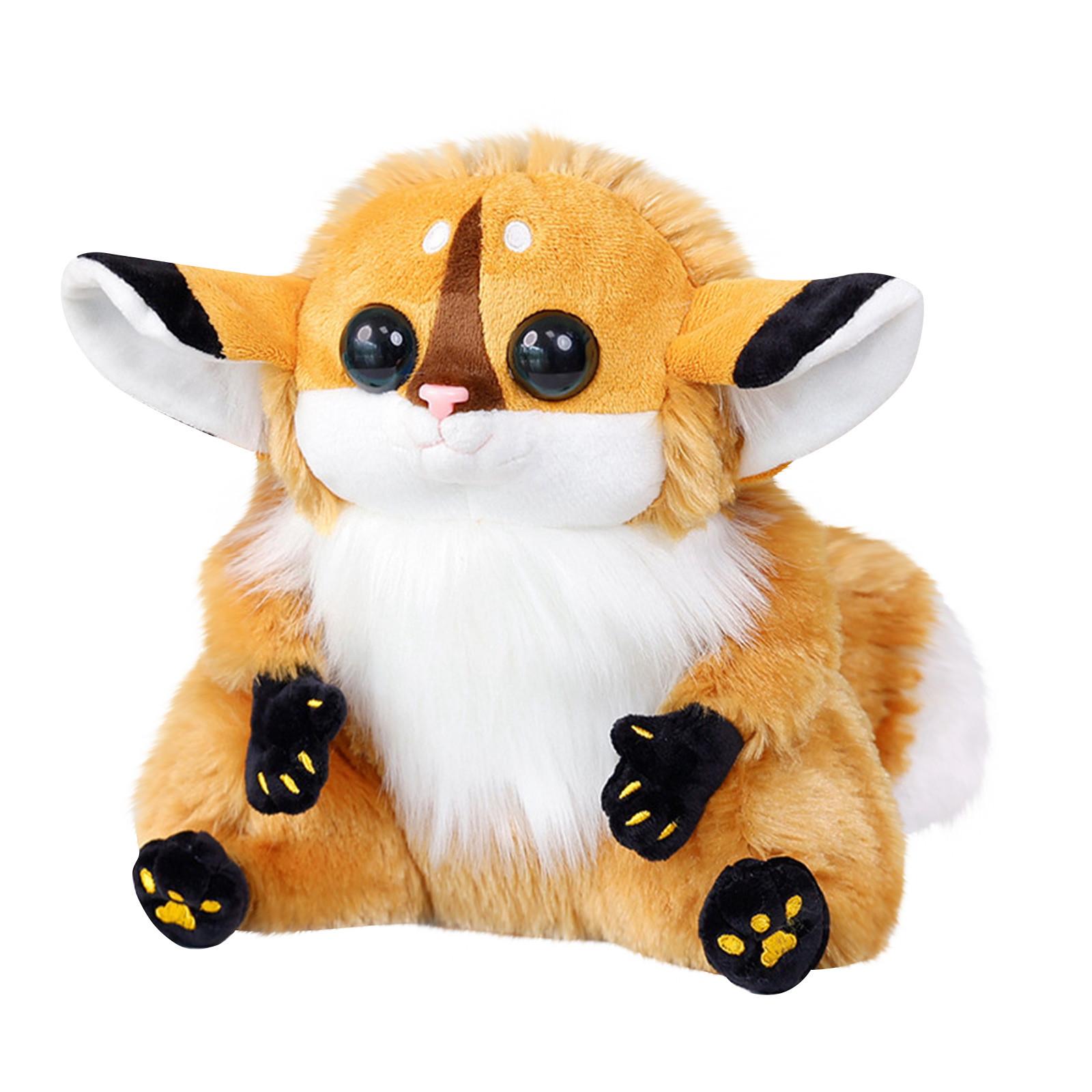 

Плюшевая кукла, игрушка в подарок, мультяшный стиль, детская тряпичная кукла, детская подарочная подушка One Size коричневый