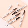 PAGE VINE Liquid Eyeliner Pen Quick Dry Waterproof Long Lasting Smudge Proof Brown Black Felt Tip Eyeliner Smooth Application