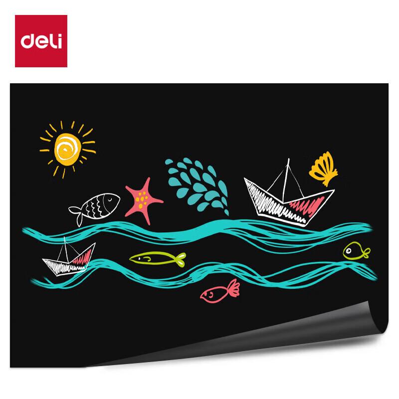 Deli Self-Adhesive Erasable PET Whiteboard