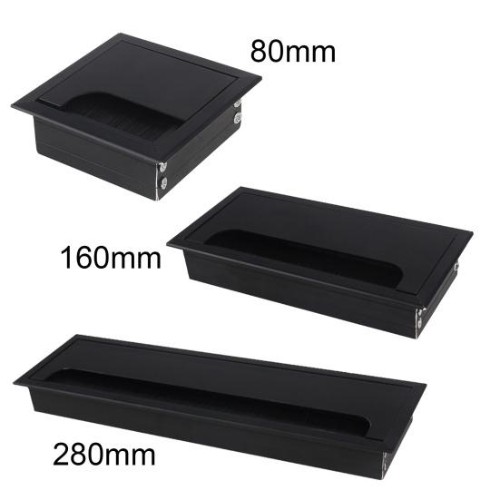 Convenient Grommet Hole Cover Flip Cover Design Anti-oxidation Widely Used Useful Wire Cable Holder Office