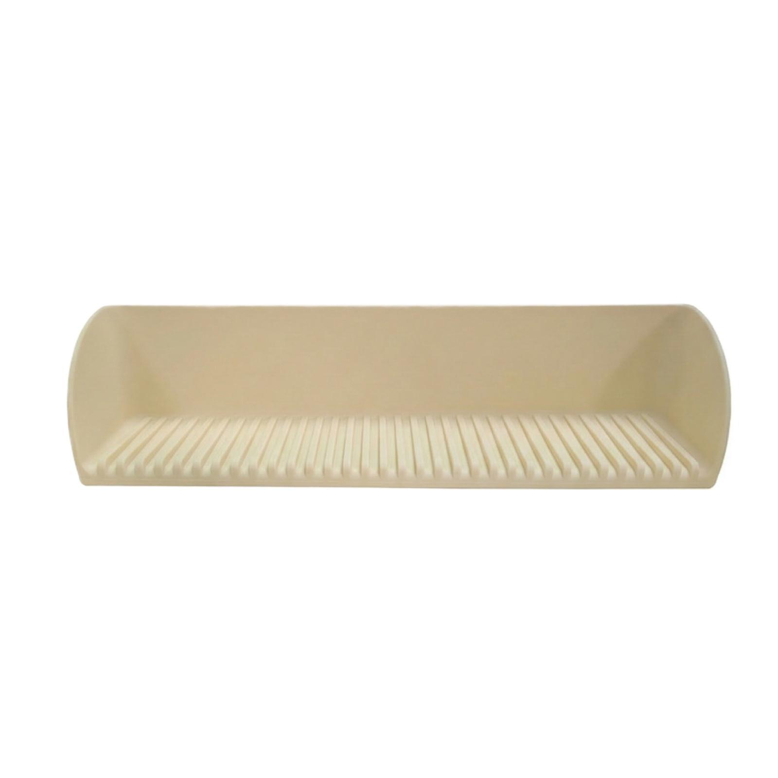

Silicone Bathtub -Proof Toy Storage Rack, Bathroom Guard & Suction Cup Non- Toy Mat One Size бежевый