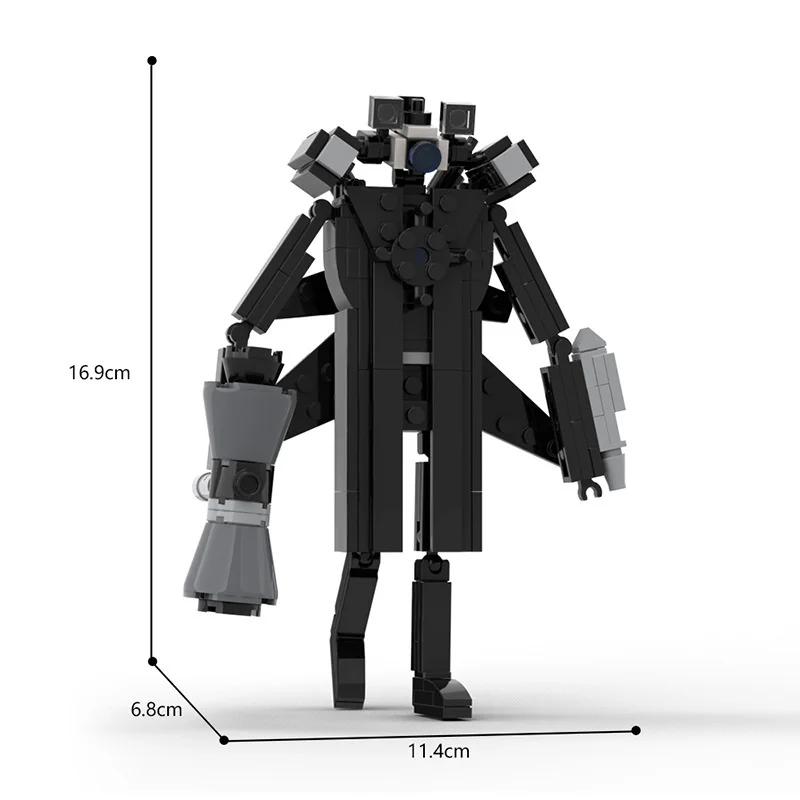 2023 Skibidi Toilet Man VS Monitor Blocchi da Costruzione Camerman Titan Speakerman Giocattolo Fai da Te Set di Figure Speakerman per Bambini Regalo
