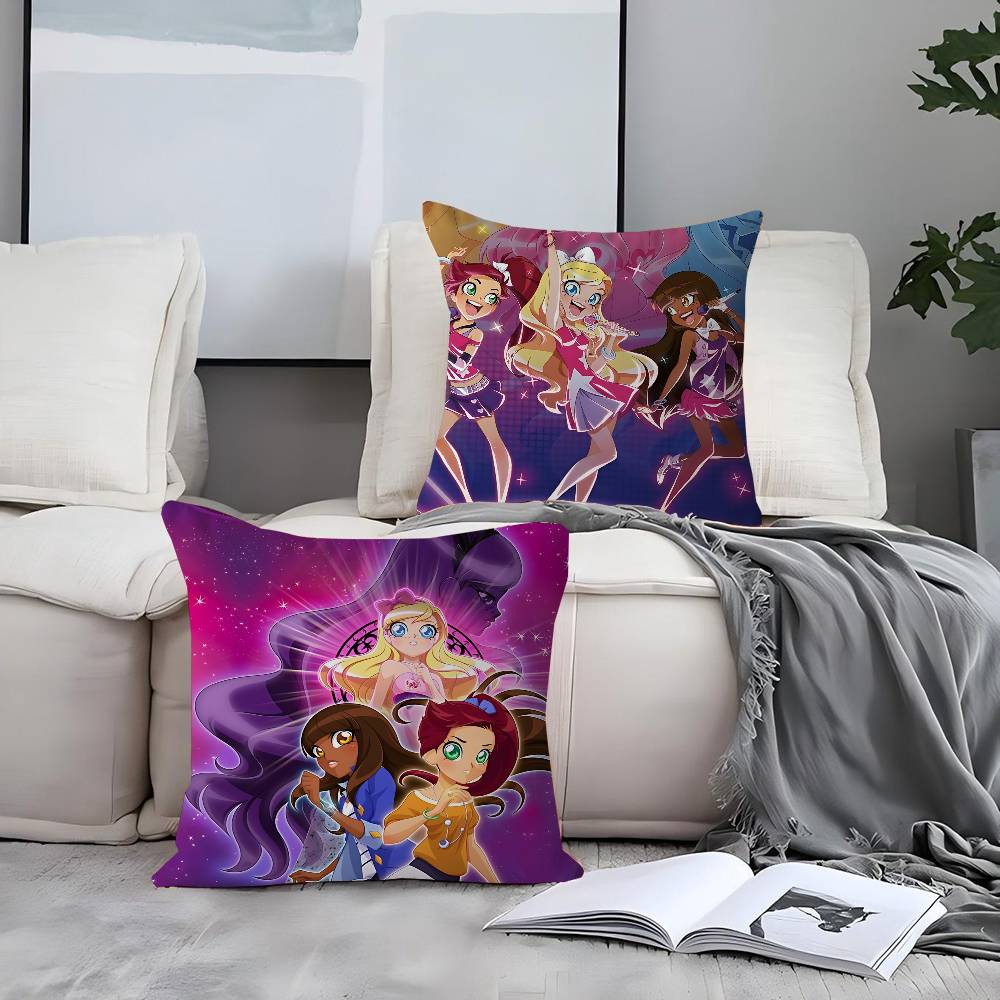 L-LoliRock 45*45cm Cushion Cover Pillow Cover Decor Pillowcase Home Pillowcase For Couch Pillow