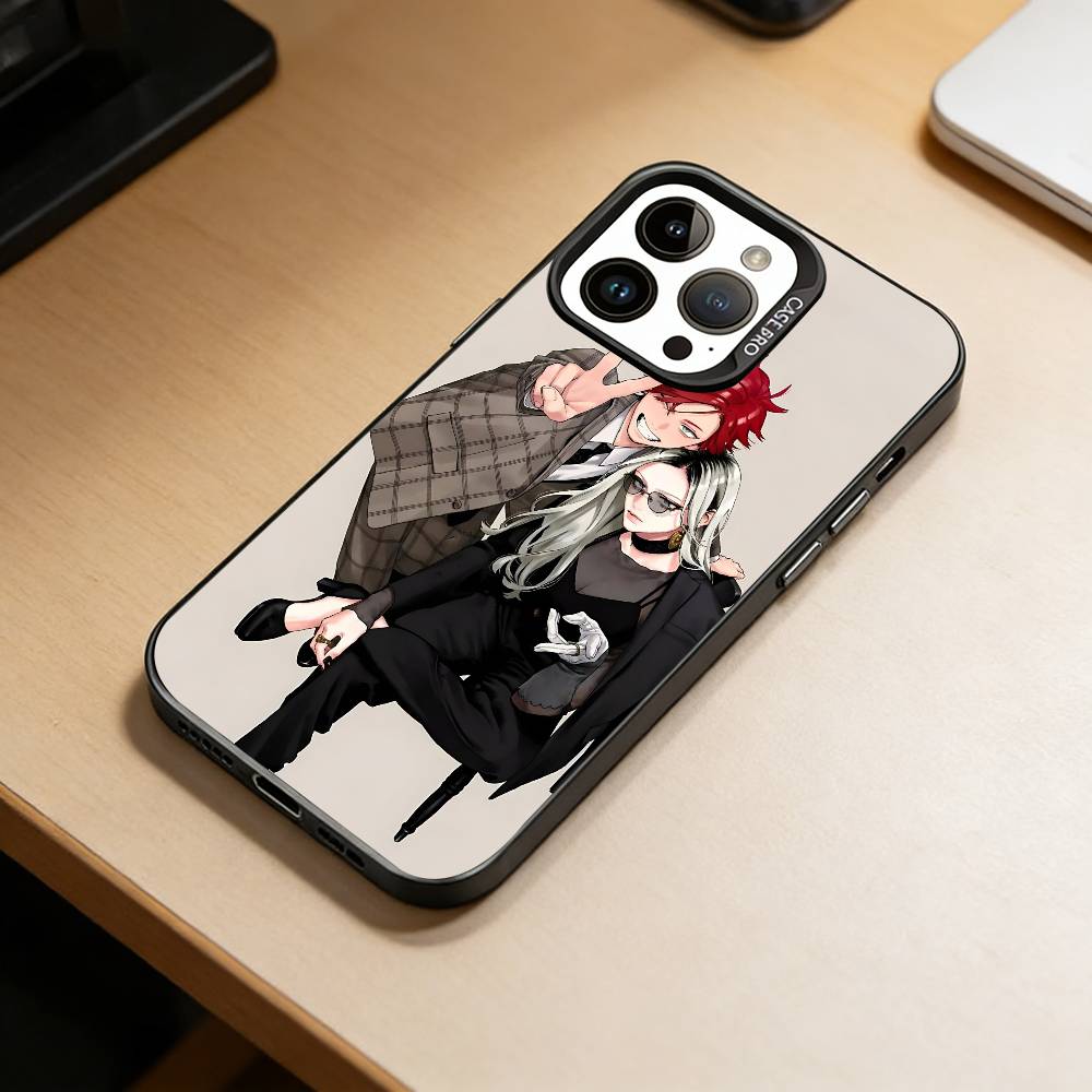 G-Gokurakugai A-Alma Phone Case For iPhone 17,16,15,14,13,12,11 Plus,Pro Max,XS,Colorful Silver Phone case Funda Cover