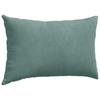 Sofa Cushions 2 Pieces Teal Green 50 x 30 cm Cord Fabric