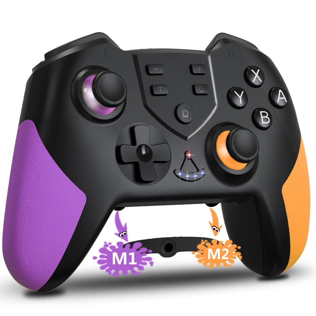 

OOOUSE Контролер Switch 2 Новий Сумісний зі Switch з Заднім Турбо HD Точковим Бездротовим Bluetooth 550 мАг Години Безперервної Японської Інструкції