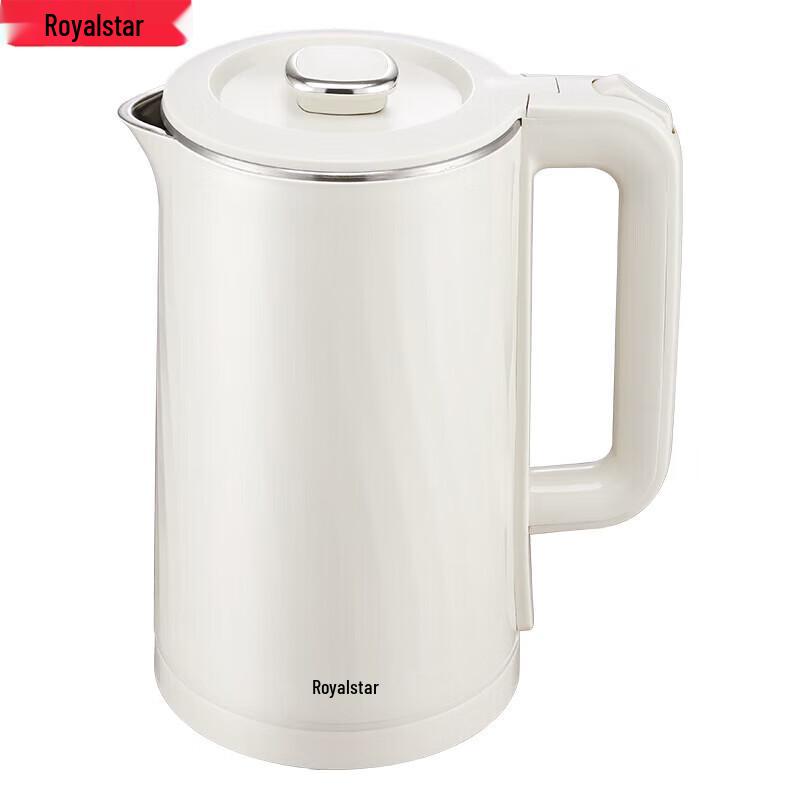 Royalstar 1.8L Double-Layer Anti-Scald Electric Kettle CN plug (adapter included)