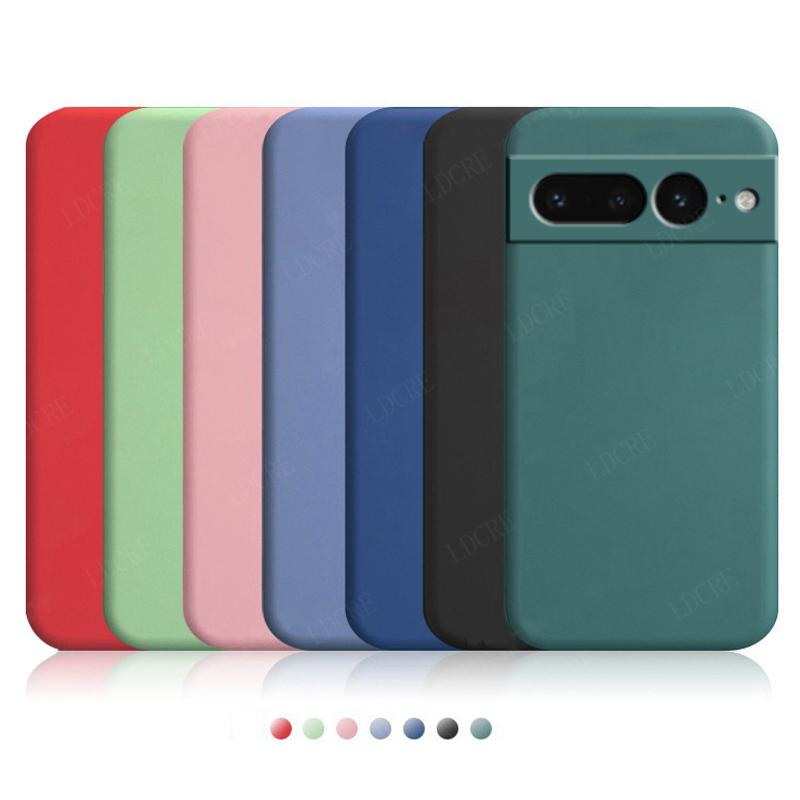 For Cover Google Pixel 7 Pro Case For Pixel 7 Pro Capa Phone Case Back Shockproof Soft TPU Case Google Pixel 7 6 Pro 6A 7A Funda