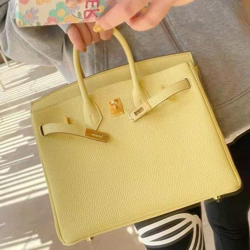 New High-end First-layer Cowhide Large-capacity Portable Shoulder Oblique Span Leather Women's Bag
