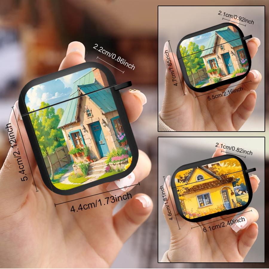 Cozy Cottage Case For Airpods 4 Pro2 Pro Pro3 2 1 3 Earphone Cases Cover
