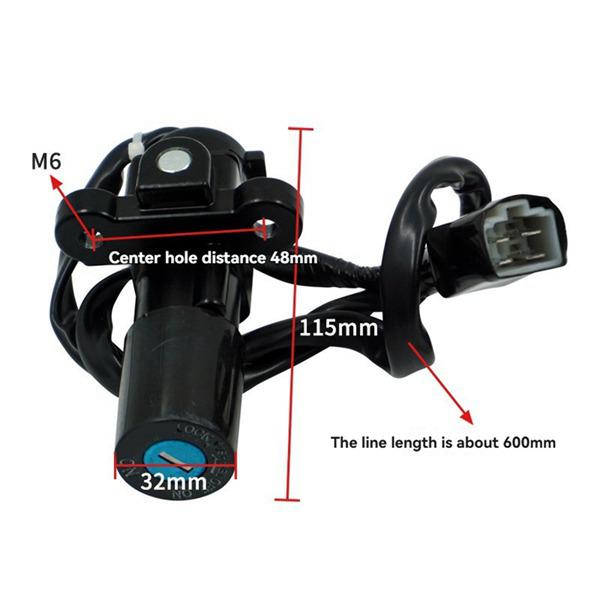 Compatible con Tapón de Depósito de Combustible, Bloqueo de Encendido y Juegos Completos de Bloqueo para Vehículos Yamaha YZF R3 RH07/RH12