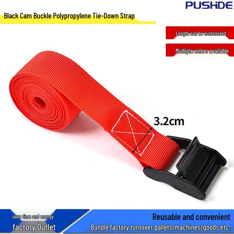 Zinc Alloy Cam Buckle Polypropylene Strap for Cargo Tie-Down