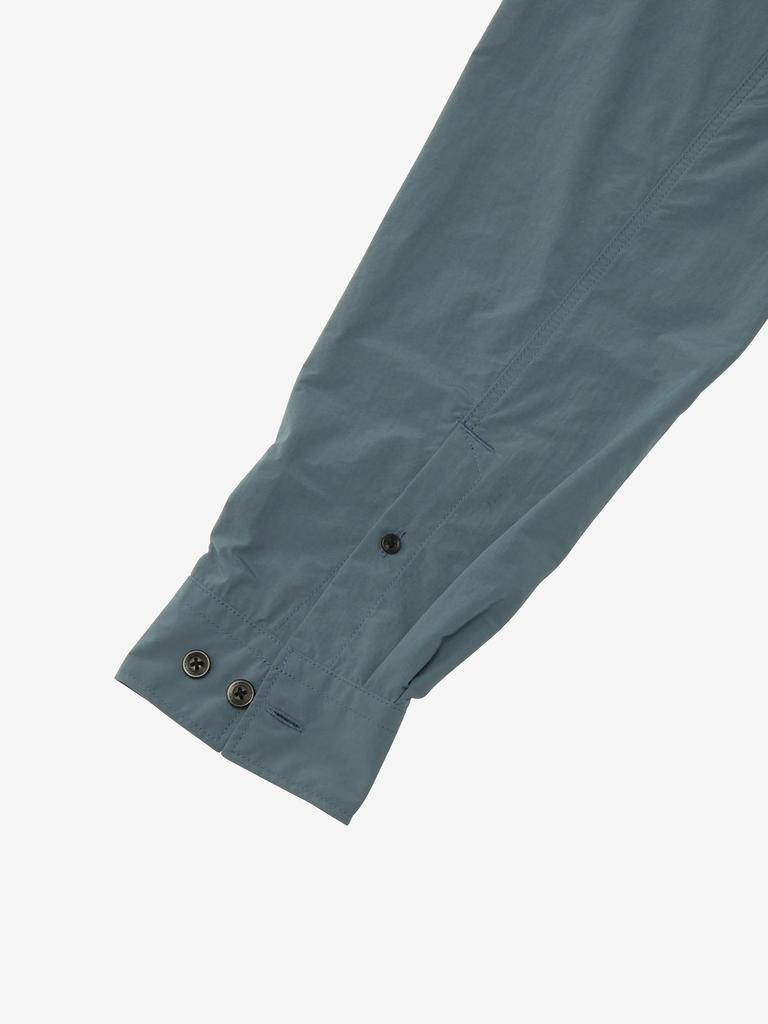 North Shirt Rustle Canopy Shirt Stone Slab M [The Face] Long-Sleeve