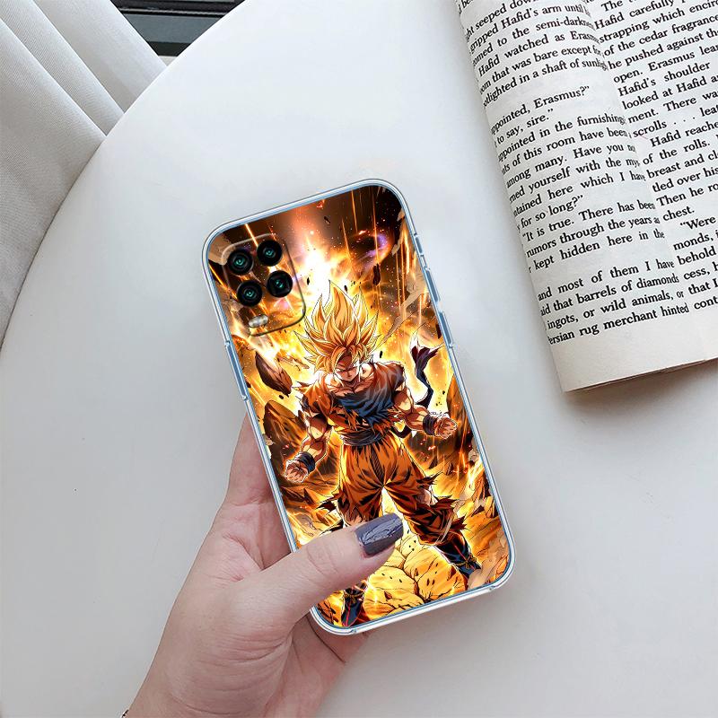 BH20 Dragon Ball Goku Vegeta Transparent Phone Case for Motorola Moto G7 G8 G9 G84 G85 G73 G24 G15 Z2 Play Power Plus