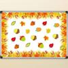 10m Bulletin Board Borders Autumn Classroom Blackboards Maple Leaf Border Trim Decoration for Poster Boards Decoration